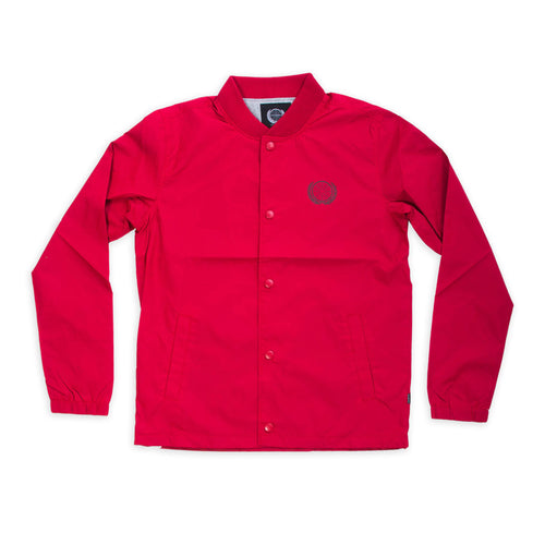 The Berrics Button Up Jacket - Red