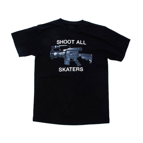 The Berrics Shoot All Skaters T-Shirt - Black