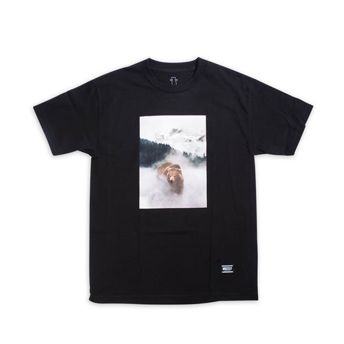 Cloud Mountain Tee in Black from Grizzly  