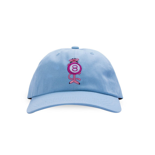 HUF X Pink Panther 8-Ball Dad Hat - Light Blue