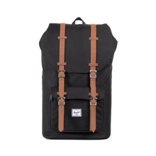 Herschel Little America Backpack Black/Tan Synthetic Leather