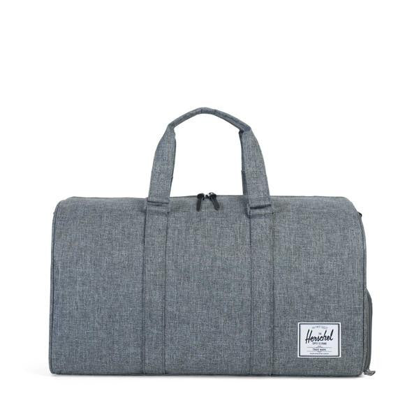 Herschel Novel Duffle Raven Crosshatch