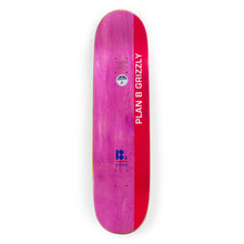 AUTOGRAPHED PLAN B X GRIZZLY CHRIS JOSLIN  DECK - 8.3"