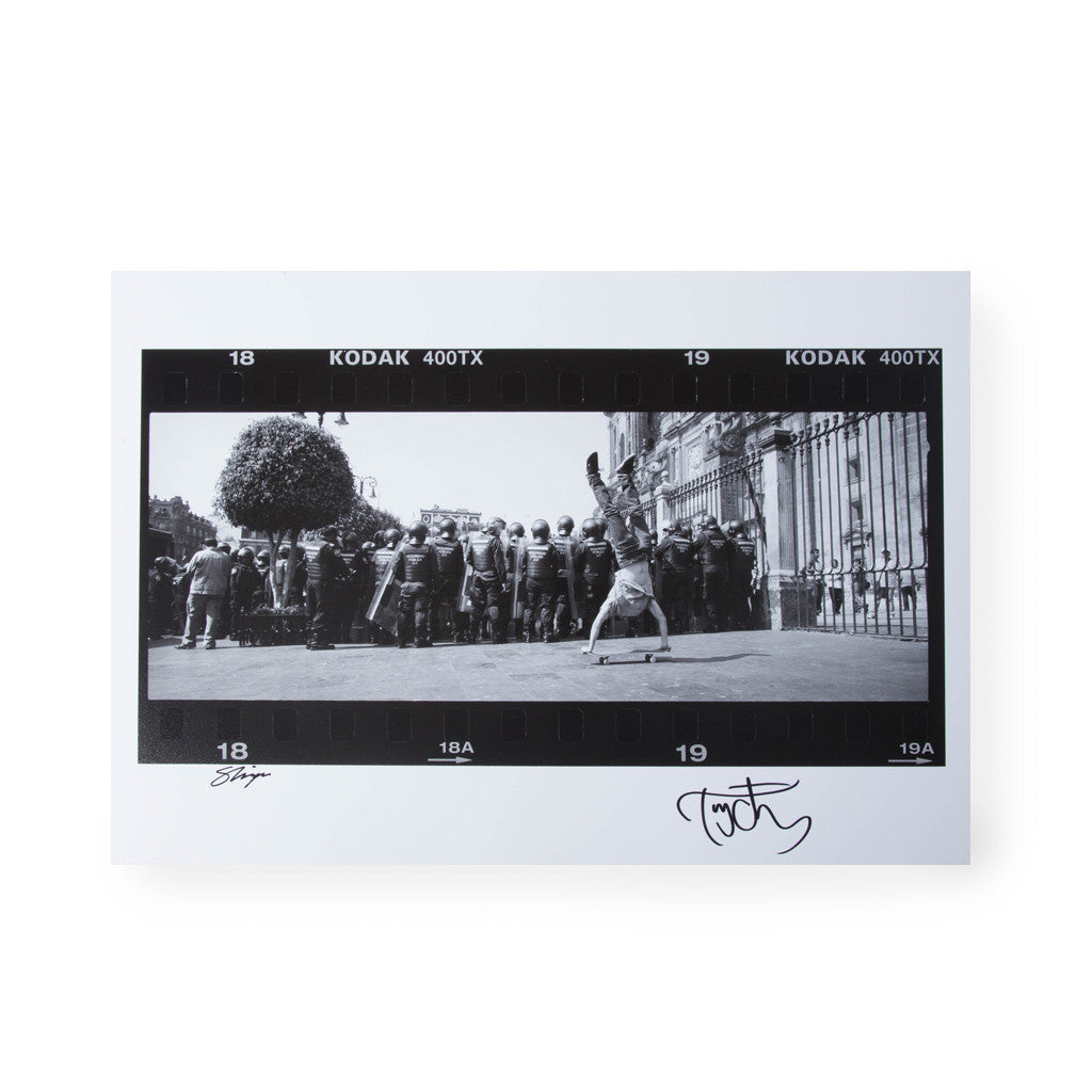 Tony Cervantes By Joey Shigeo Autographed Print - 13x19