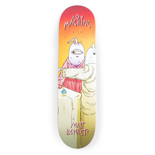 Toy Machine Matt Bennett Last Supper deck size 8.0