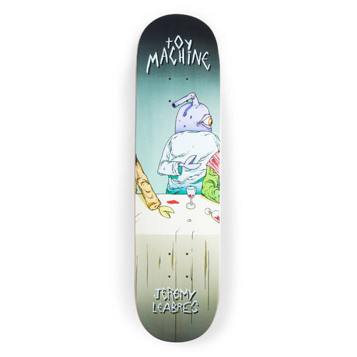 Toy Machine Jeremy Leabres Last Supper Deck size 8.125