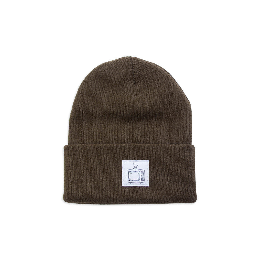 WKND TV Cuff Beanie - Olive