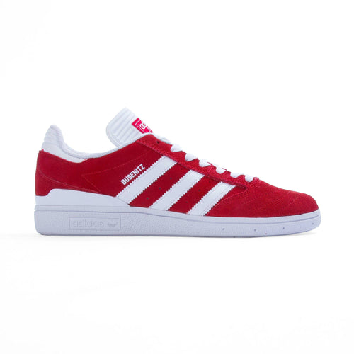 Adidas Busenitz Shoe Scarlet Red/White