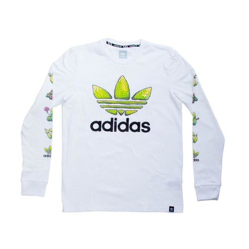Adidas Long Sleeve T-Shirt - Cactus Edition - White